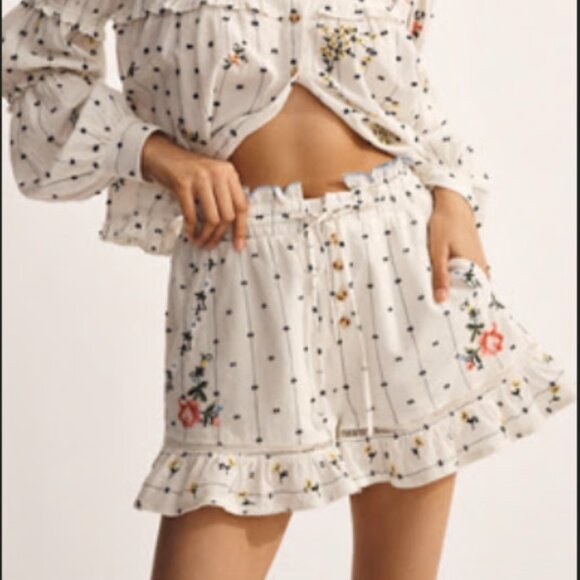 Anthropologie - PILCRO PRINTED WOVEN SHORTS - Medium - NWT - Picture 1 of 1